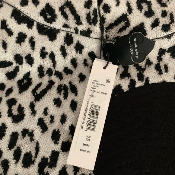 Alice + Olivia Oscar Embellished Relaxed Hoodie - Picture 3 of 12